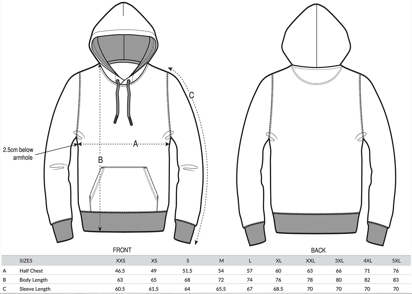 Astarlis Hoodie White